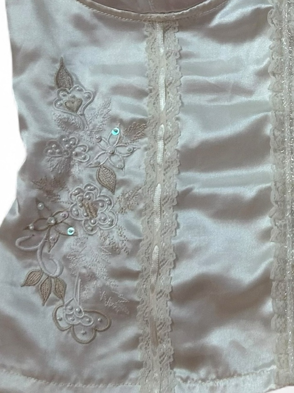 Beaded Sequin Fairy Cami Tank Top - Picture 5 of 5